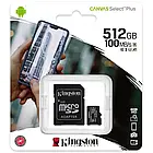 Карта памяті Kingston Canvas Select Plus SDCS2/512GB 512GB microSDXC З адаптером Class 10 UHS-I U3, фото 5