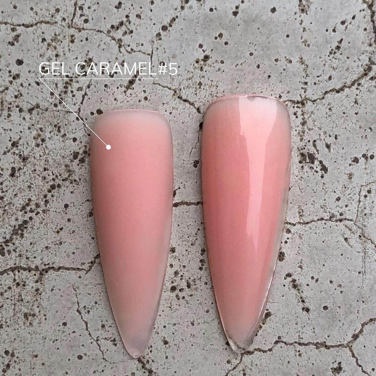 Гель для нарощування Bilder Gel від ТМ Crooz №5 Caramel, 15 мл, фото 1