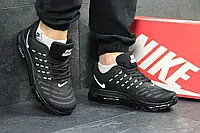 Мужские кроссовки Nike Найк Air Max lunarlaunch. Черные. Код товара: Д - 4949 44