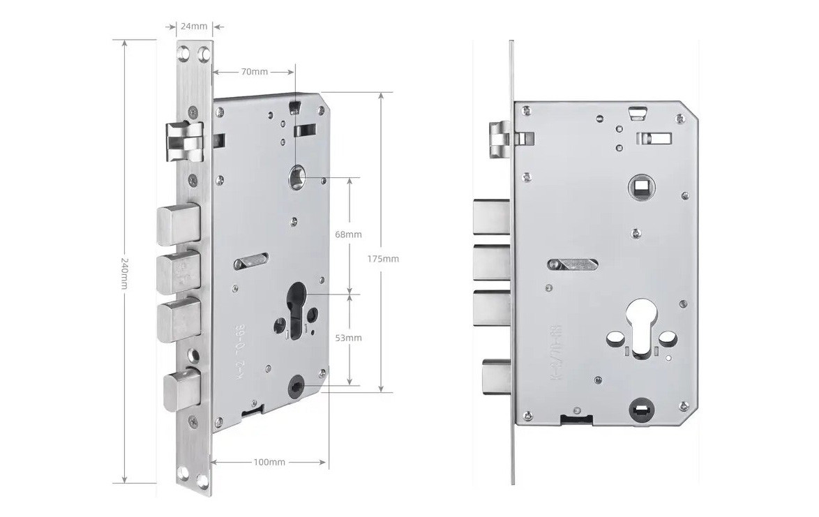 Врізна частина Seven Lock 7068