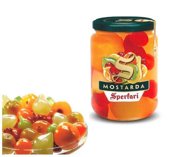 Гірчиця Mostarda di frutta Sperlari 380гр