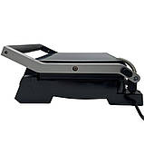 Гриль електричний притискний Zepline086 3500W Електрогриль контактний зі знімними пластинами для дому, фото 4