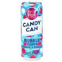 Candy Can Sparklin Bubble Gum Zero Sugar 500ml