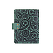 Шкіряне портмоне для паспорта / ID документів HiArt PB-02/1 Shabby Alga "Buta Art", фото 3