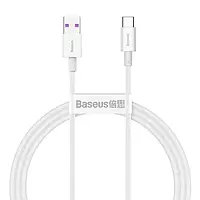 Дата-кабель Baseus Superior Series Fast Charging CATYS-A02 2m USB (тато) - USB Type C (тато) White