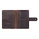 Шкіряне портмоне для паспорта / ID документів HiArt PB-02/1 Shabby Gavana Brown, фото 4