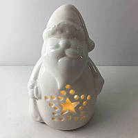 Різдвяний декоративний ліхтарик 12x7см, кераміка
