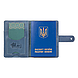 Шкіряне портмоне для паспорта / ID документів HiArt PB-02/1 Shabby Lagoon "Discoveries", фото 5