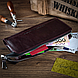 Гарний шкіряний гаманець на блискавці фіолетового кольору, фото 4