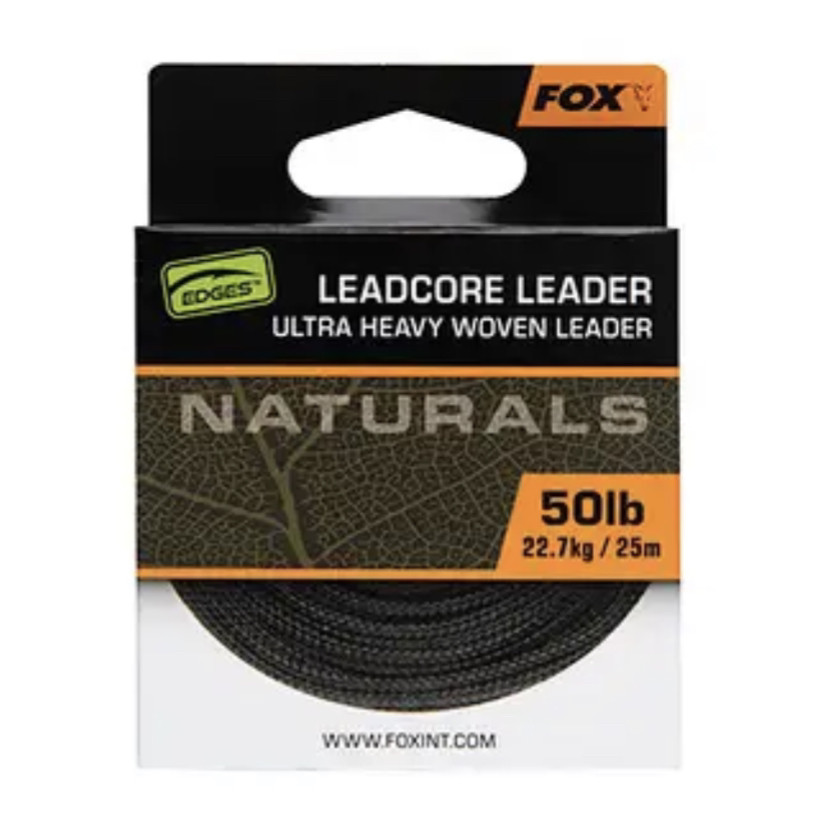 Лідкор FOX EDGES™ NATURALS LEADCORE 25m