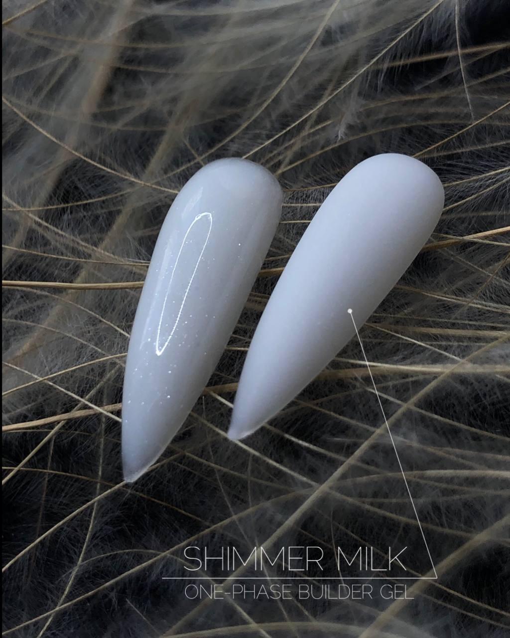 Гель для нарощування Bilder Gel від ТМ Crooz №9 Shimmer milk, 30 мл, фото 1