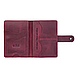 Шкіряне портмоне для паспорта / ID документів HiArt PB-02/1 Shabby Plum, фото 5