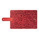 Шкіряне портмоне для паспорта/Od документів HiArt PB-03S/1 Shabby Red Berry "Buta Art", фото 3
