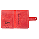 Шкіряне портмоне для паспорта / ID документів HiArt PB-02/1 Shabby Red Berry "Buta Art", фото 4