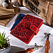 Шкіряне портмоне для паспорта/Od документів HiArt PB-03S/1 Shabby Red Berry "Buta Art", фото 6