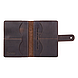 Шкіряне портмоне для паспорта / ID документів HiArt PB-03S/1 Shabby Gavana Brown "Mehendi Classic", фото 4