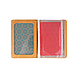 Дизайнерська шкіряна обкладинка-органайзер для ID паспорта / карт, світло жовтого кольору, колекція "Mehendi Art", фото 6