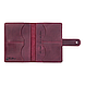 Шкіряне портмоне для паспорта / ID документів HiArt PB-03S/1 Shabby Plum "Mehendi Classic", фото 3