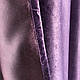 Готові штори із тканини блекаут софт фіолетового кольору 150х270 (2 шт). Щільні штори на тасьмі блекаут у спальню, фото 3