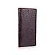 Шкіряний гаманець на кнопках, з натуральної шкіри темно-фіолетового кольору, колекція "Buta Art", фото 3