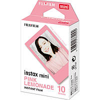 Фотобумага для камеры Fujifilm Instax Mini Pink Lemonade instant Film 10 листов для instax mini 11, 9, LiPlay,