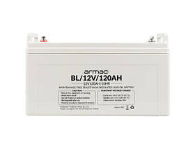 Акумулятор гелевий для ДБЖ та інверторів Armac 12V/120AH (BL/12V/120AH)