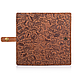 Ергономічний дизайнерський шкіряний тревел-кейс рудого кольору, колекція "Let's Go Travel", фото 4