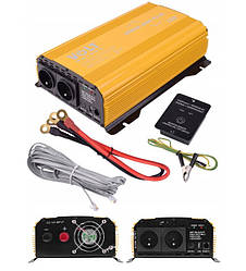 Перетворювач напруги авто інвертор Volt Polska Sinus 4000 Plus 12V 230V 2000/4000 Вт чиста синусоїда