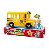 Автобус игрушечный CoComelon Feature Vehicle Желтый Школьный Автобус со звуком CMW0015, World-of-Toys