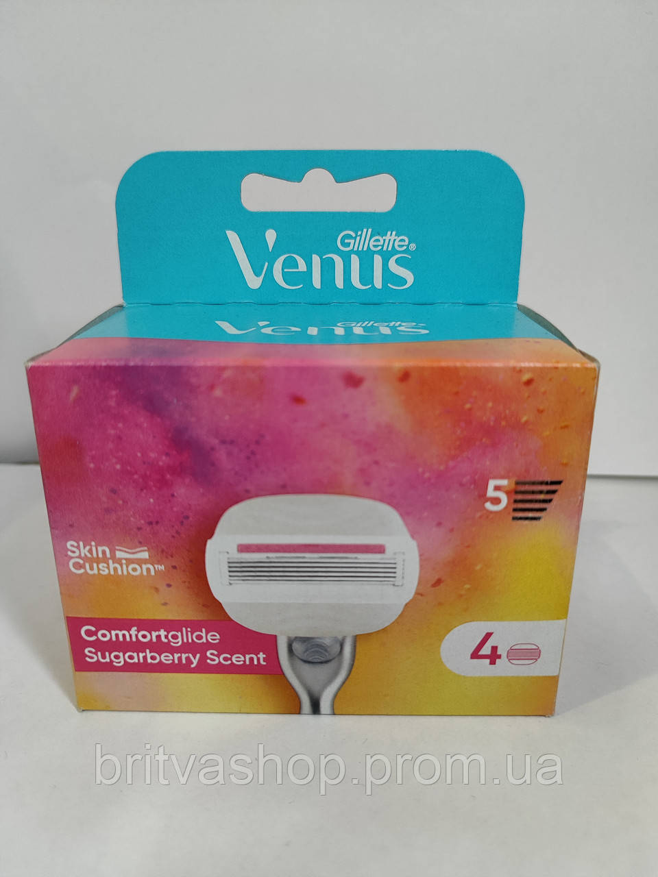 Змінні касети Gillette Venus Comfortglide Sugarberry Scent (4шт.)