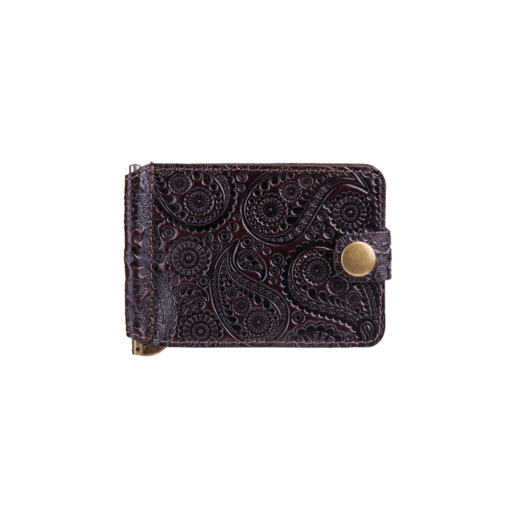 Зажим HiArt MC-01 Crystal Brown Silk "Buta Art"