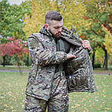 Тактична зимова куртка Soft Shell (Singl Sword) Мультикам 56, фото 2
