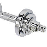 Гантелі розбірні хромовані SP-Sport TA-8059-10 2 шт по 5 кг, фото 2