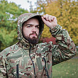 Куртка Grifon Tactical (СШМБ-Д23) мультикам софтшел, фото 7