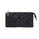 Зручний шкіряний гаманець на блискавці чорного кольору, колекція "let's Go Travel", фото 2