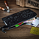 Зручний шкіряний гаманець на блискавці чорного кольору, колекція "let's Go Travel", фото 4