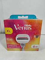 Сменные кассеты для бритья Gillette Venus Comfortglide Sugarberry Scent (6шт.)