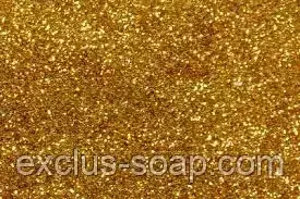 Золотий глітер-5 грамів-0,2 мм, фото 1
