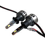 Світлодіодні LED лампи H1 Kelvin Mseries 12-24V автолампи 8000Lm 6000K, фото 6