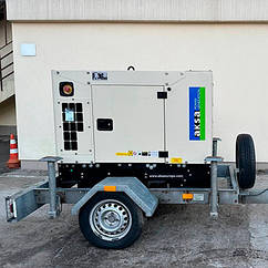 Дизельний генератор AKSA APD13MA 7,6 кВт трифазний, двигун AKSA A3CRX14