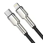 Дата-кабель Baseus Cafule CATLJK-A01 1m USB Type C(тато) - Lightning(тато) Black, фото 2