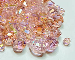 028-001-Mix-Rose Crystal.Мікс індійських кришталевих намистин (10грам)