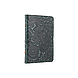 Красива зелена шкіряна обкладинка-органайзер для ID паспорта та інших документів / карт, колекція "Mehendi Art", фото 3