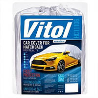 Тент автом Vitol HC11106 2XL Hatchback серый Polyester 432х165х125