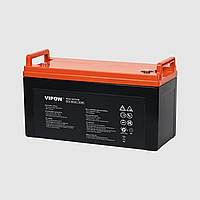 Акумулятор гелевий для ДБЖ та інверторів 12V 120Ah Vipow BAT0418