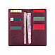 Гарний фіолетовий гаманець із натуральної шкіри з авторським художнім тисненням "Mehendi Classic", фото 4
