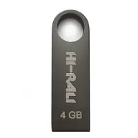 Флеш память Hi-Rali Shuttle series HI-4GBSHBK Black 04 GB