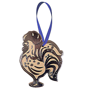 Новорічні іграшки "Півень"