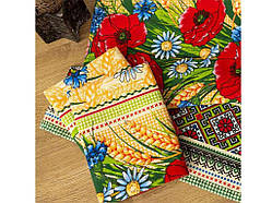 Рушник 33*75 лляний Колосок ТМ ПЛАТКИ-ОПТ