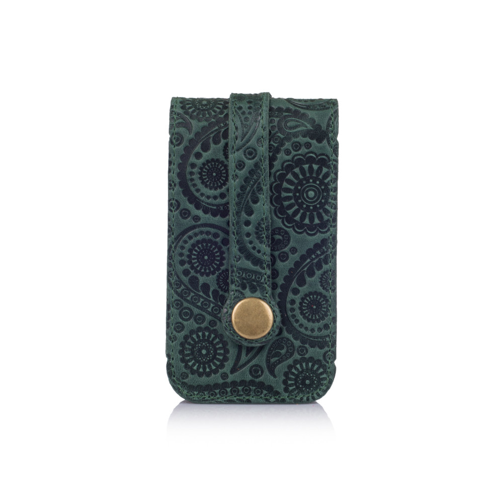 Оригінальна ключниця з натуральної матової шкіри, колекція "Buta Art", фото 1